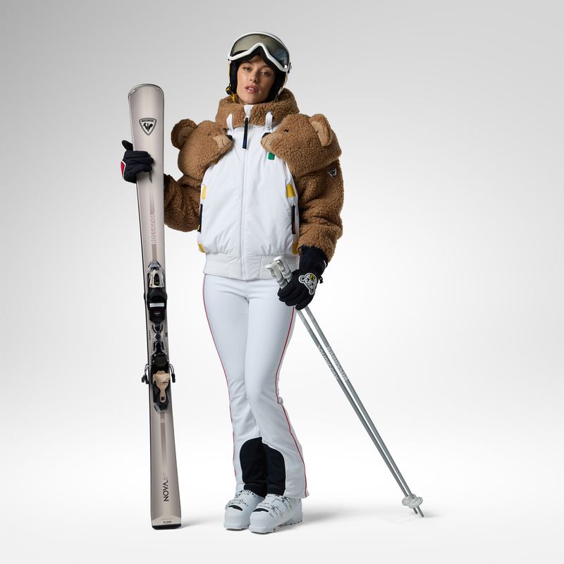 Giacca da sci da donna Rossignol JCC Teddy Hoodie white 2