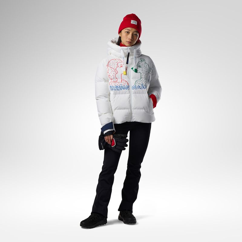 Giacca da sci da donna Rossignol JCC Allsnow Down white 2
