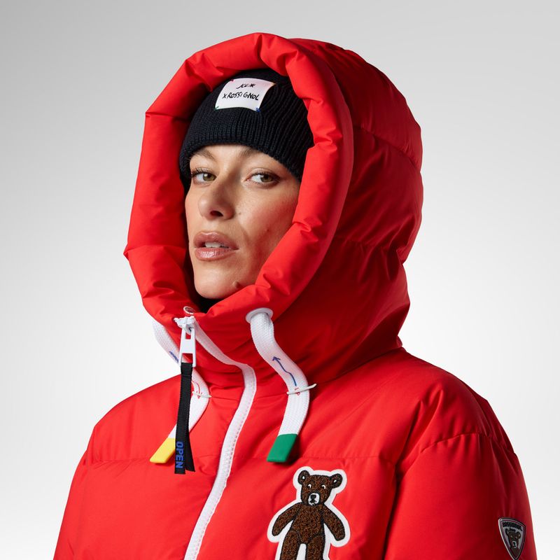 Giacca da sci da donna Rossignol JCC Allsnow Down red 6