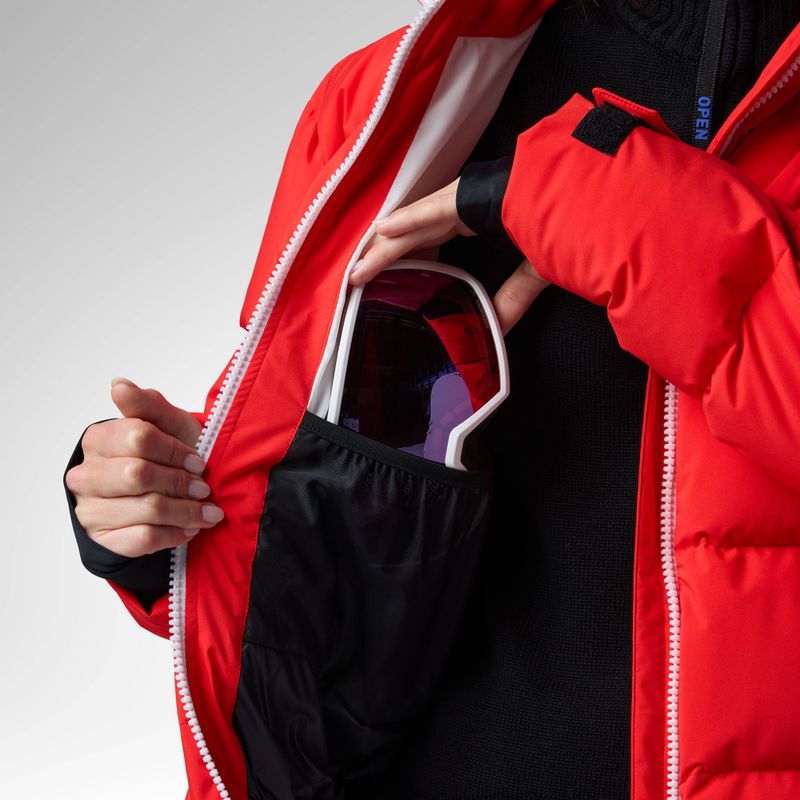Giacca da sci da donna Rossignol JCC Allsnow Down red 7