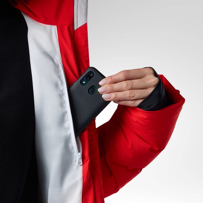 Giacca da sci da donna Rossignol JCC Allsnow Down red 8