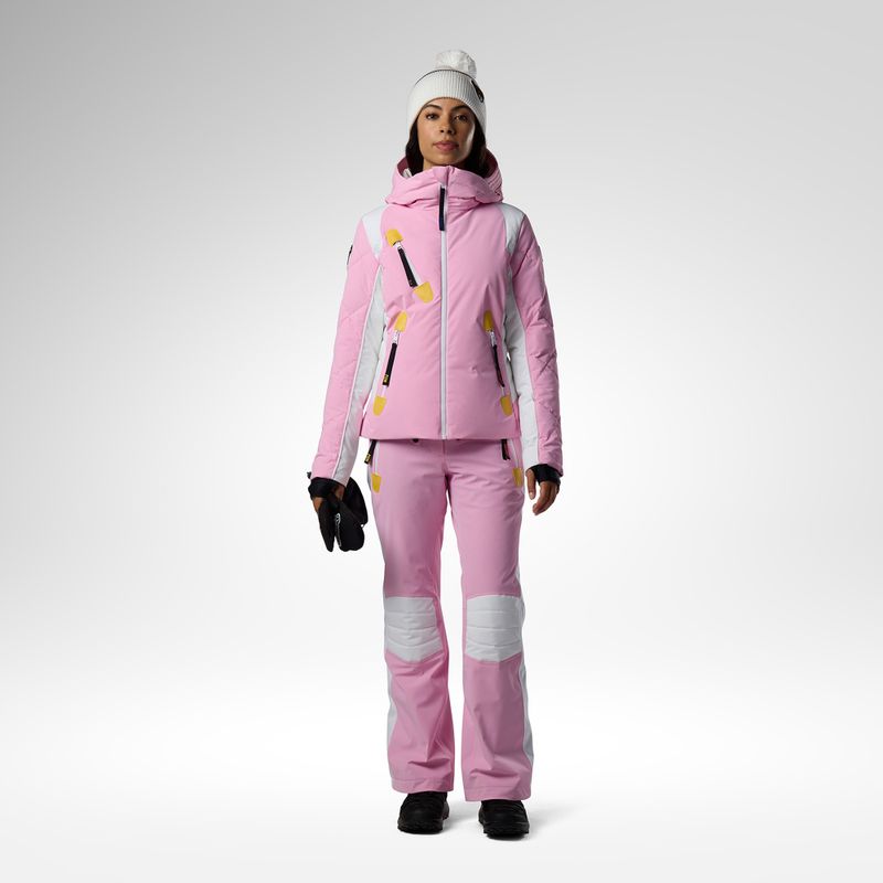 Giacca da sci da donna Rossignol JCC Valdiz Down new pink 2