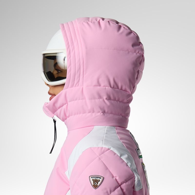 Giacca da sci da donna Rossignol JCC Valdiz Down new pink 5