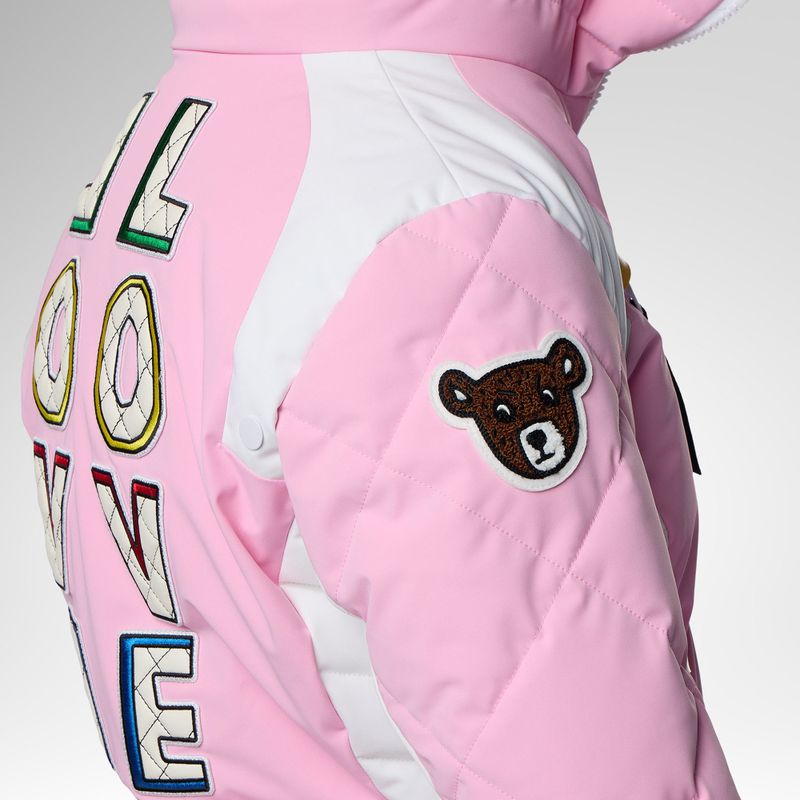 Giacca da sci da donna Rossignol JCC Valdiz Down new pink 9