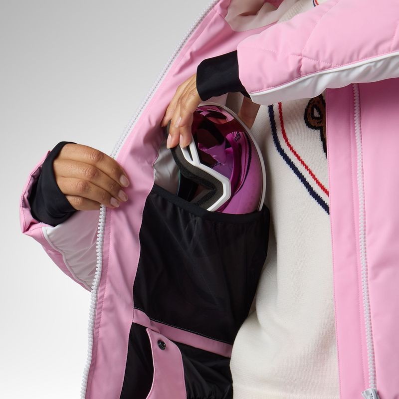 Giacca da sci da donna Rossignol JCC Valdiz Down new pink 11