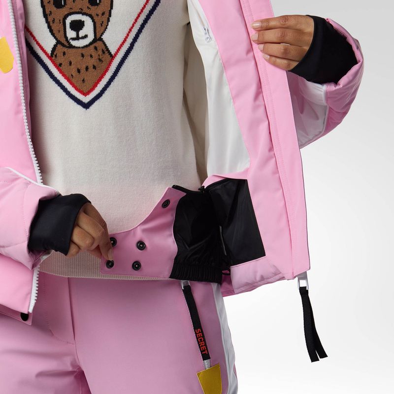 Giacca da sci da donna Rossignol JCC Valdiz Down new pink 13
