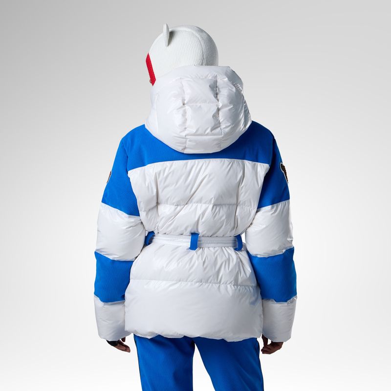 Giacca da sci da donna Rossignol JCC Corduroy Down white 3