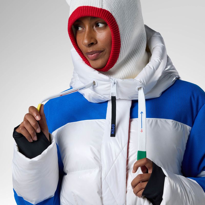 Giacca da sci da donna Rossignol JCC Corduroy Down white 5