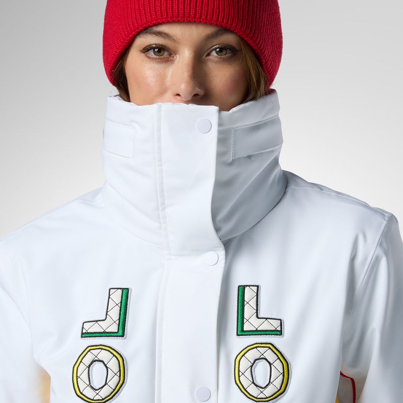 Tuta da sci da donna Rossignol JCC white 5