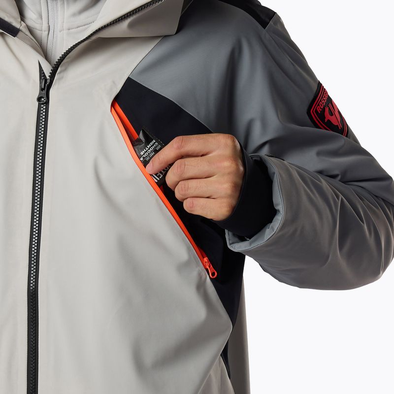 Giacca da sci da uomo Rossignol Hero 4WS Insulated llght grey 11