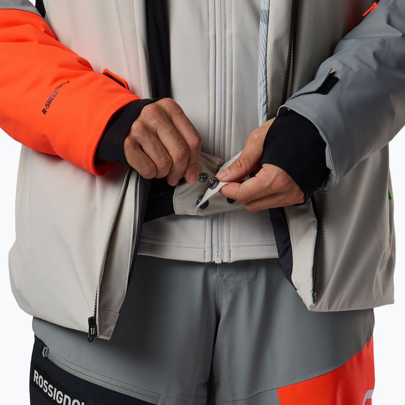Giacca da sci da uomo Rossignol Hero 4WS Insulated llght grey 14