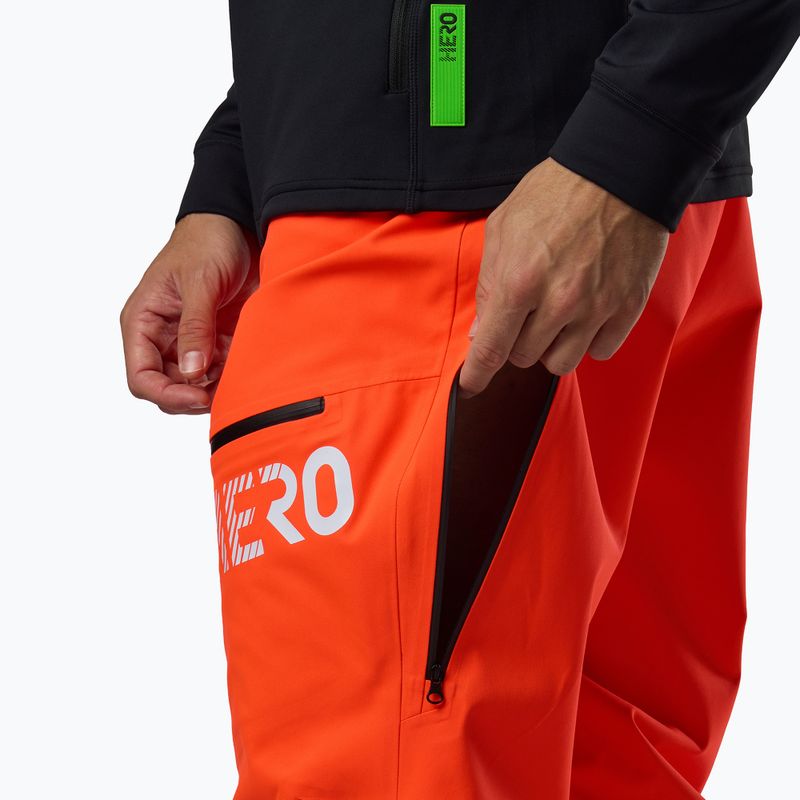 Pantaloni da sci da uomo Rossignol Hero Evader 2.0 3L Shell neon red 6