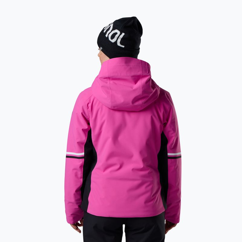 Giacca da sci da donna Rossignol Strawpile Insulated electric fuchsia 3