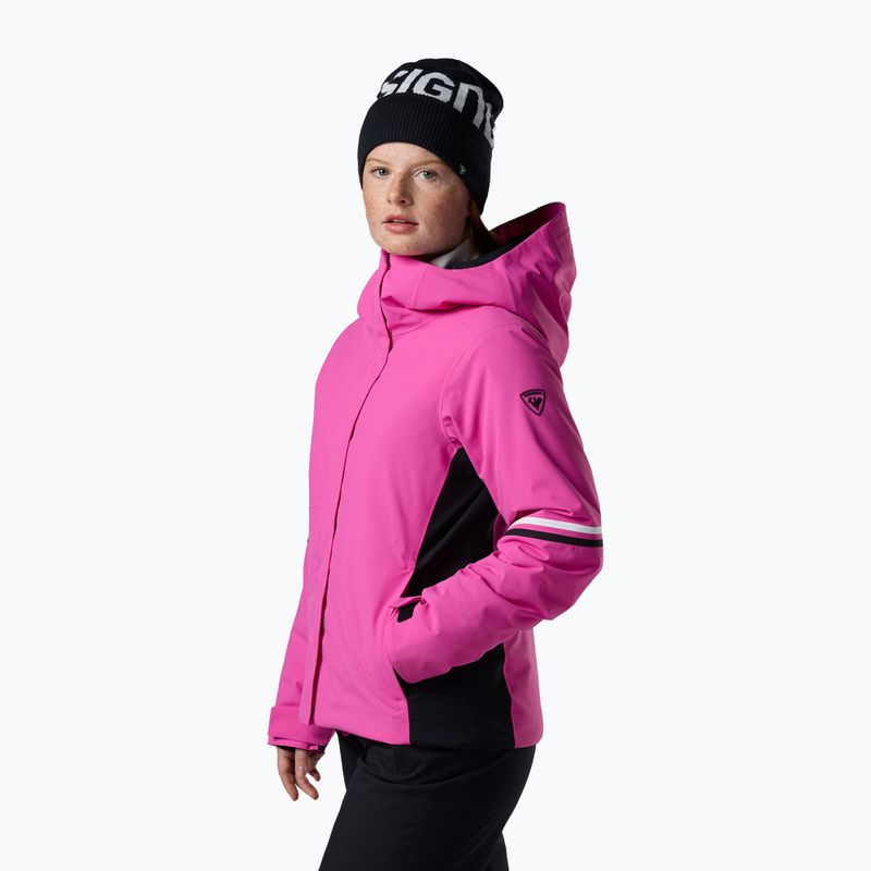 Giacca da sci da donna Rossignol Strawpile Insulated electric fuchsia 4