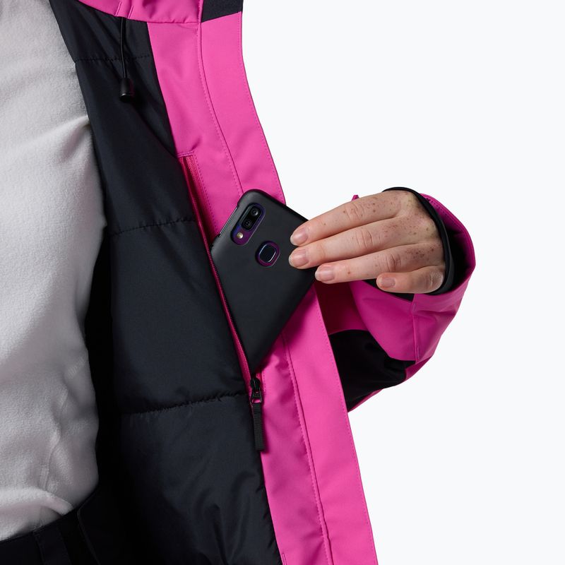 Giacca da sci da donna Rossignol Strawpile Insulated electric fuchsia 9