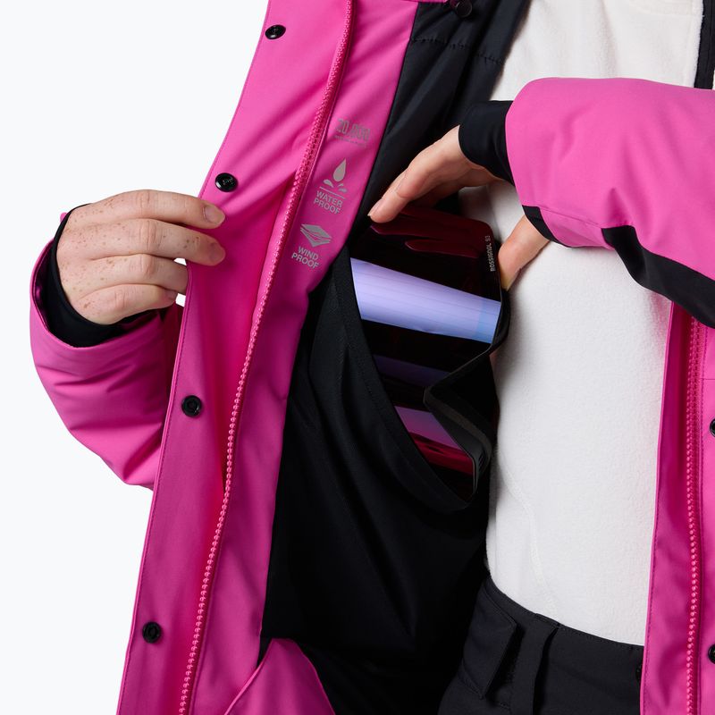 Giacca da sci da donna Rossignol Strawpile Insulated electric fuchsia 10