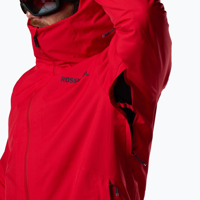 Giacca da sci da uomo Rossignol Rochrun Insulated sport red solid 14
