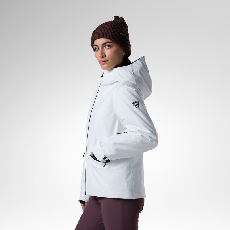 Giacca da sci da donna Rossignol Rochrun Insulated white 4
