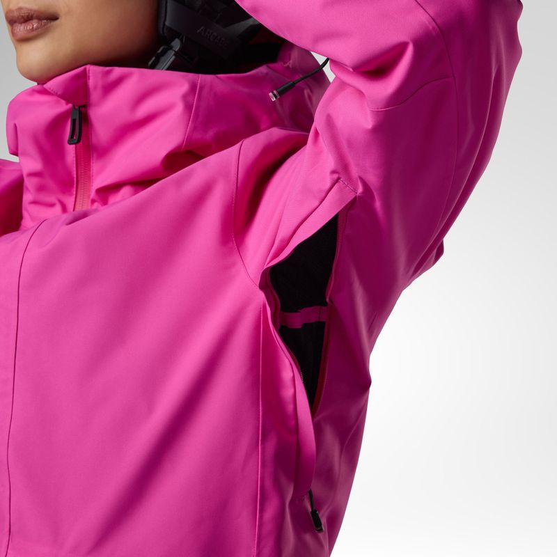 Giacca da sci da donna Rossignol Rochrun Insulated electric fuchsia 8