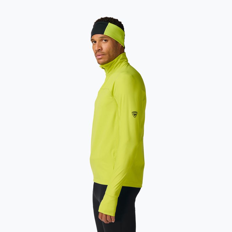 Maglia termica da uomo Rossignol Half Zip First Layer wild lime 4
