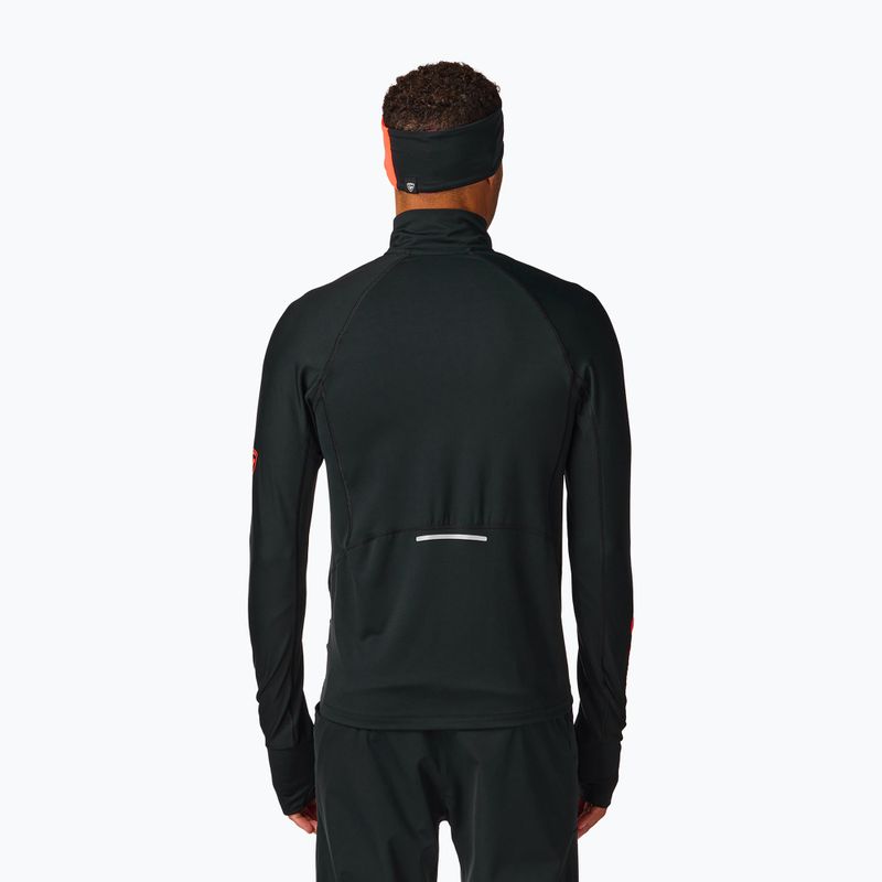 Felpa da uomo Rossignol Hero Half Zip First Layer black 3