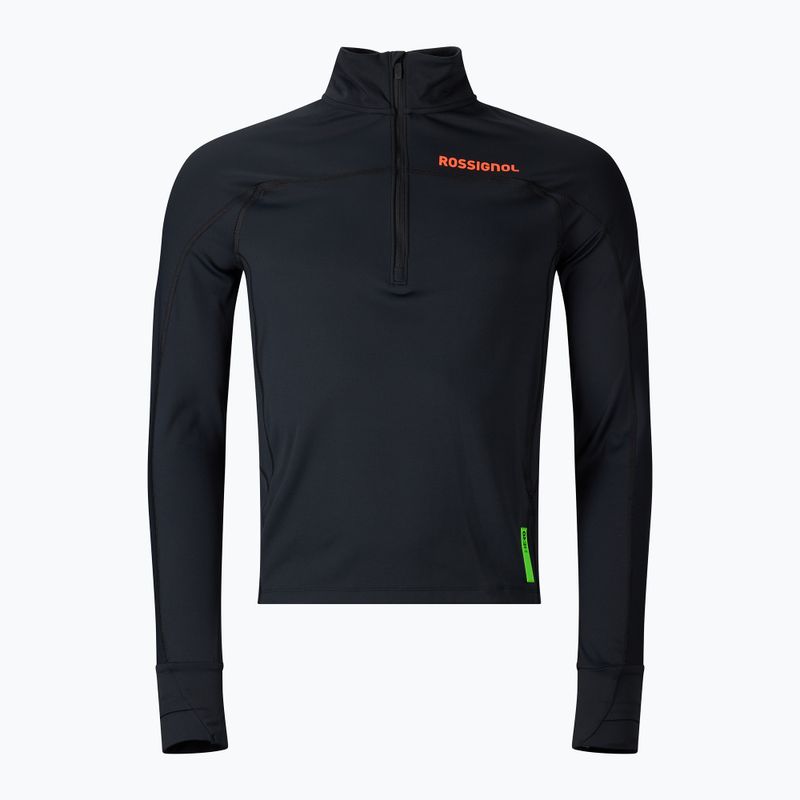Felpa da uomo Rossignol Hero Half Zip First Layer black 9