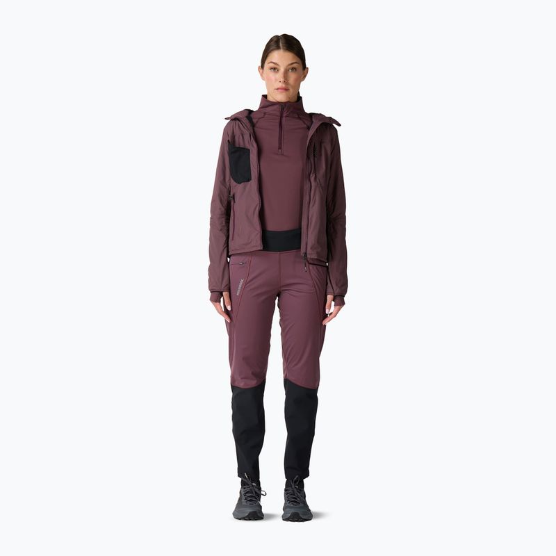 Felpa termica donna Rossignol Half Zip First Layer huckleberry 2