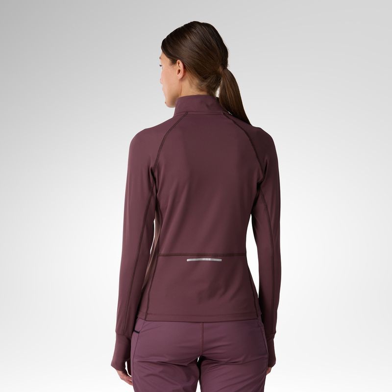 Felpa termica donna Rossignol Half Zip First Layer huckleberry 3