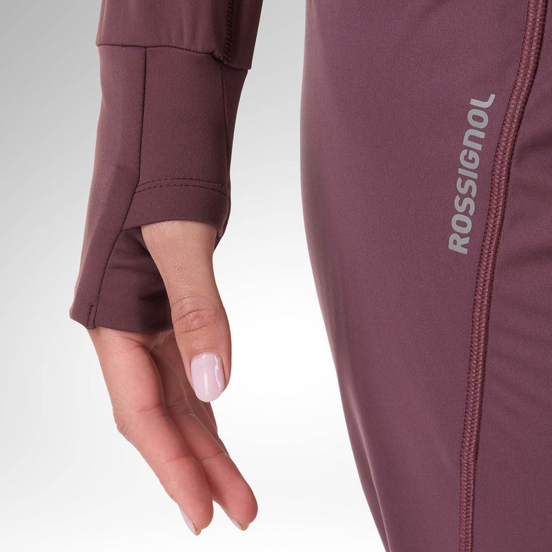 Felpa termica donna Rossignol Half Zip First Layer huckleberry 6