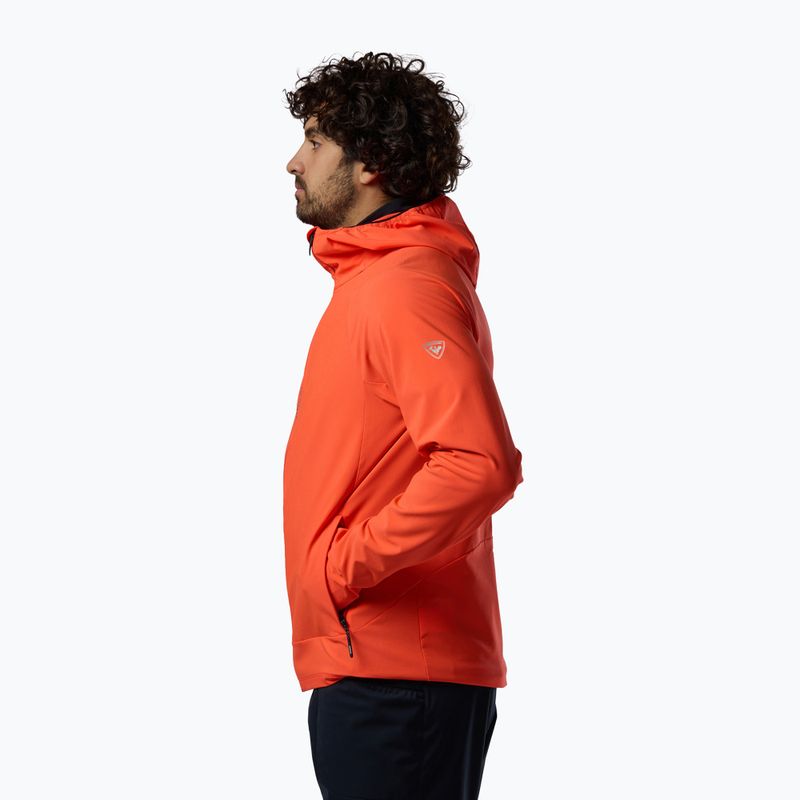 Giacca da scialpinismo uomo Rossignol Venon Wind Hoodie neon red 4