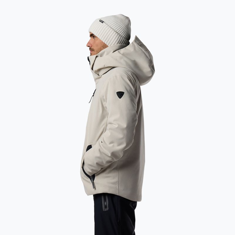 Giacca da sci da uomo Rossignol Corduroy Insulated silver cloud 4
