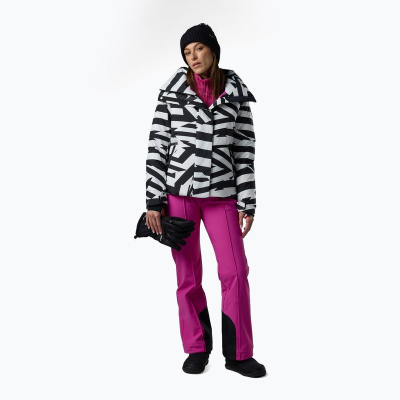 Giacca da sci da donna Rossignol Snowblaze Down resort bold lines black 2