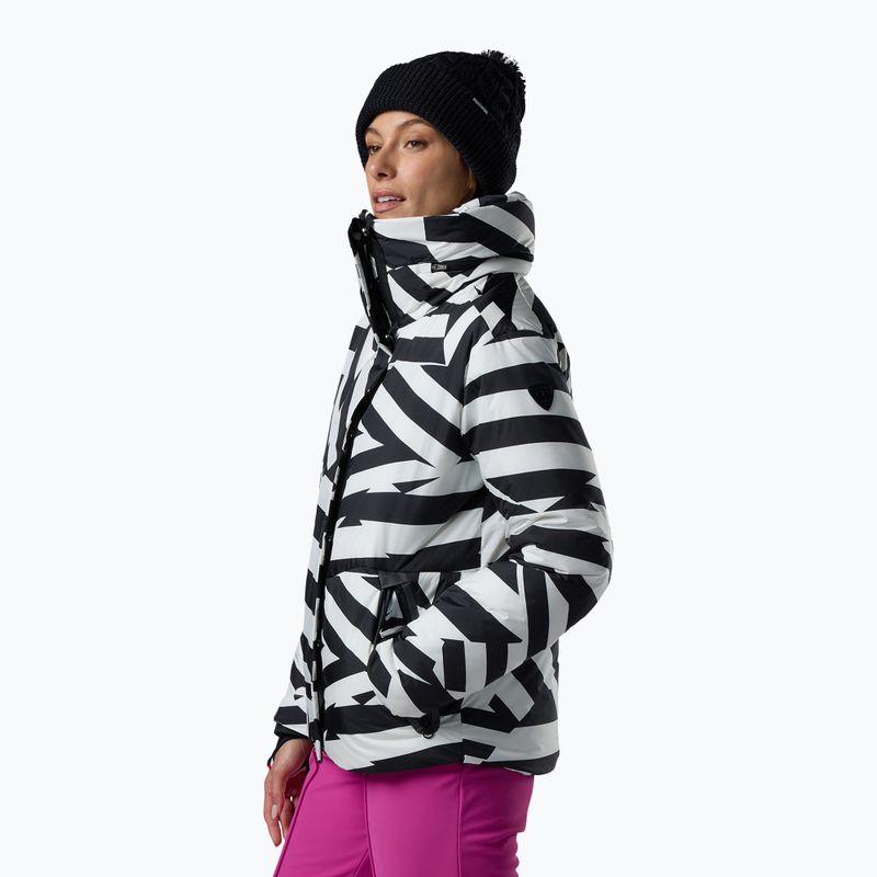 Giacca da sci da donna Rossignol Snowblaze Down resort bold lines black 4