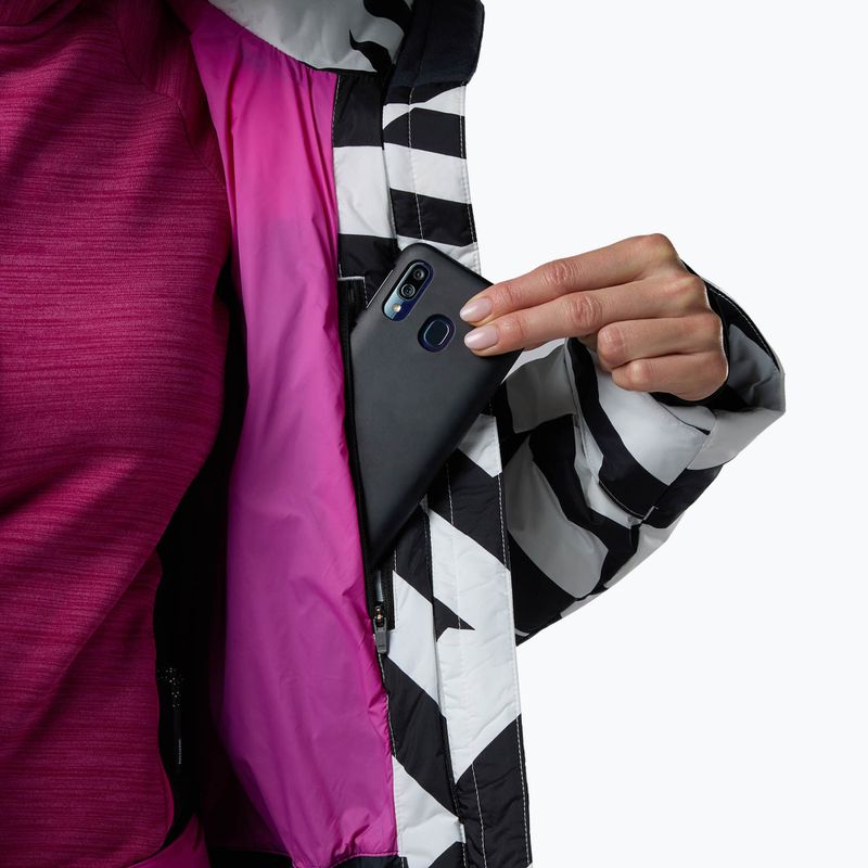 Giacca da sci da donna Rossignol Snowblaze Down resort bold lines black 9