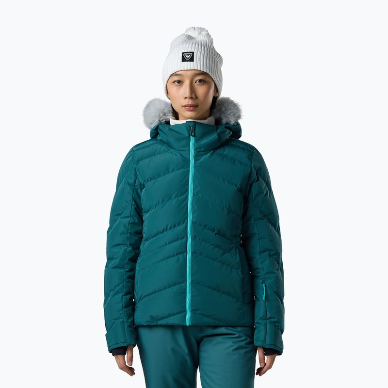 Giacca da sci da donna Rossignol Staci Insulated transformative teal pearly