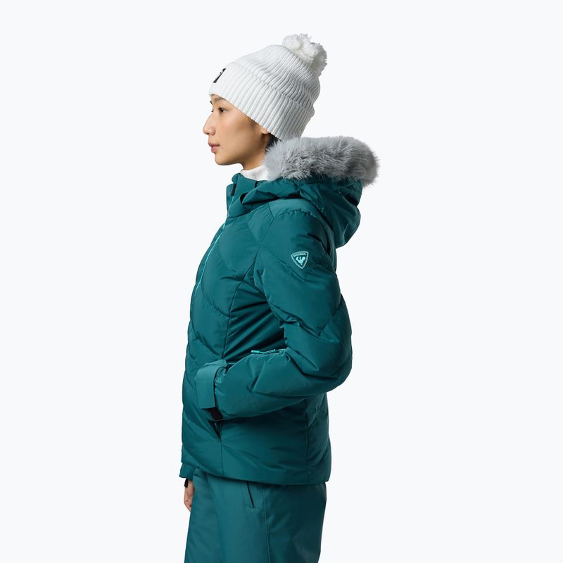 Giacca da sci da donna Rossignol Staci Insulated transformative teal pearly 4