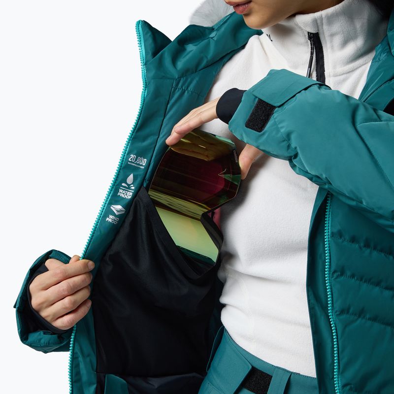 Giacca da sci da donna Rossignol Staci Insulated transformative teal pearly 11