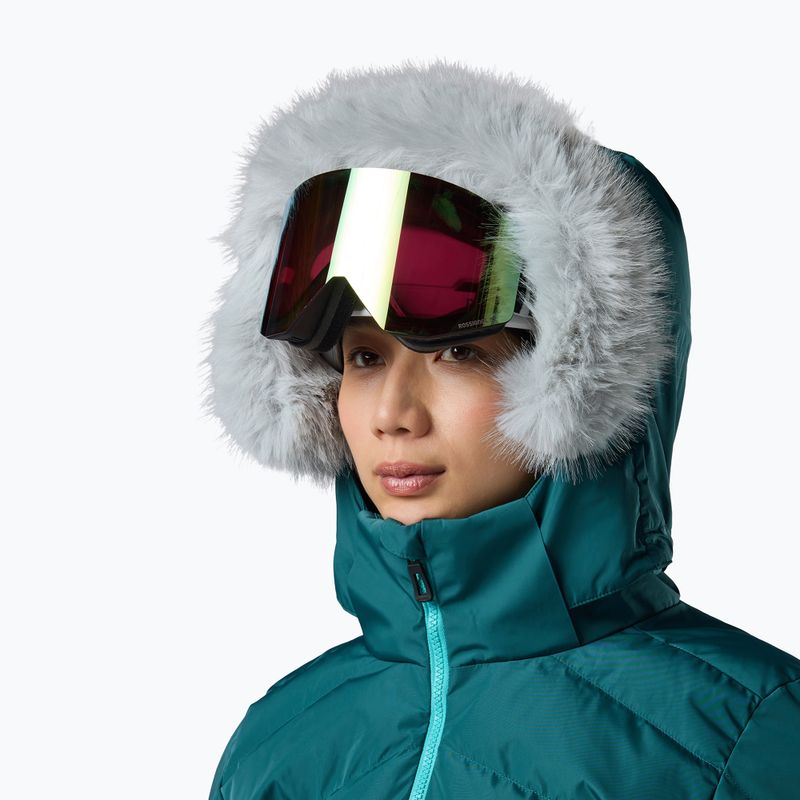 Giacca da sci da donna Rossignol Staci Insulated transformative teal pearly 13