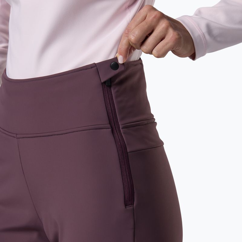 Pantaloni da sci da donna Rossignol Ski Softshell huckleberry 5