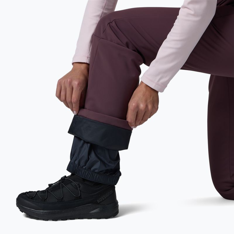 Pantaloni da sci da donna Rossignol Ski Softshell huckleberry 7