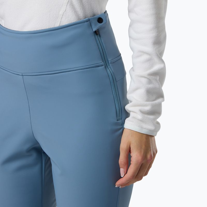 Pantaloni da sci da donna Rossignol Ski Softshell windward blue 5