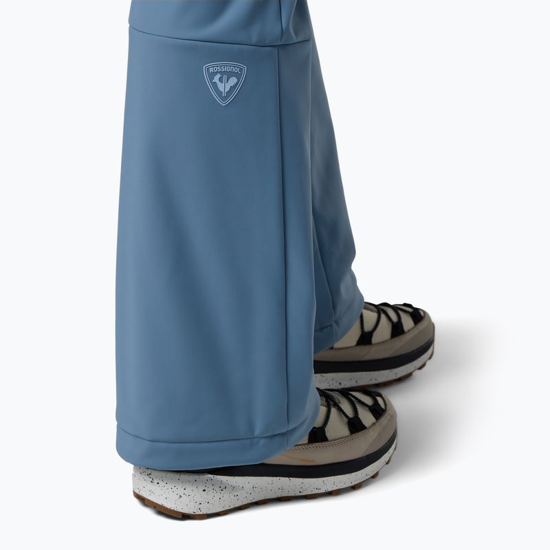 Pantaloni da sci da donna Rossignol Ski Softshell windward blue 6