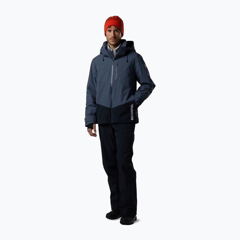 Giacca da sci da uomo Rossignol 4WS Blackside Insulated turbulence/black 2