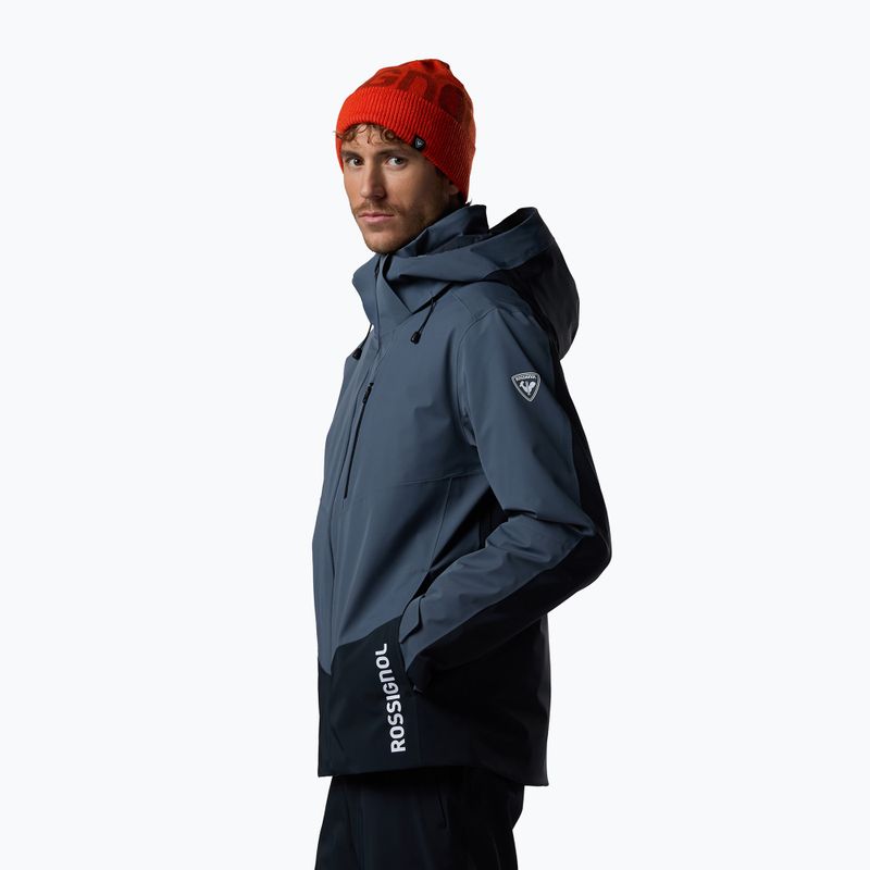 Giacca da sci da uomo Rossignol 4WS Blackside Insulated turbulence/black 4