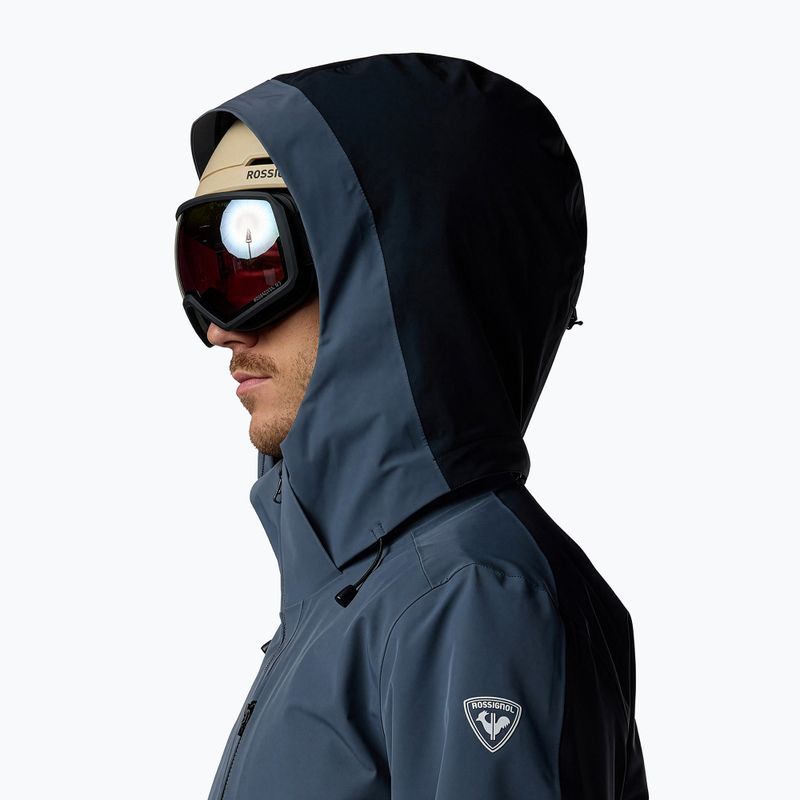 Giacca da sci da uomo Rossignol 4WS Blackside Insulated turbulence/black 13