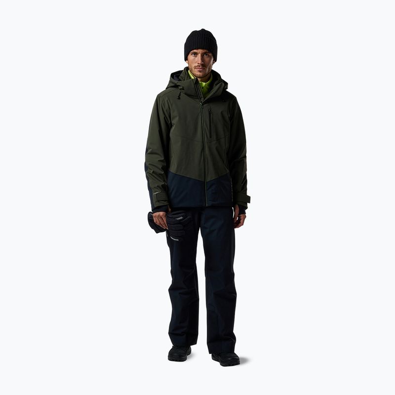 Giacca da sci da uomo Rossignol 4WS Blackside Insulated olive shadow/black 2