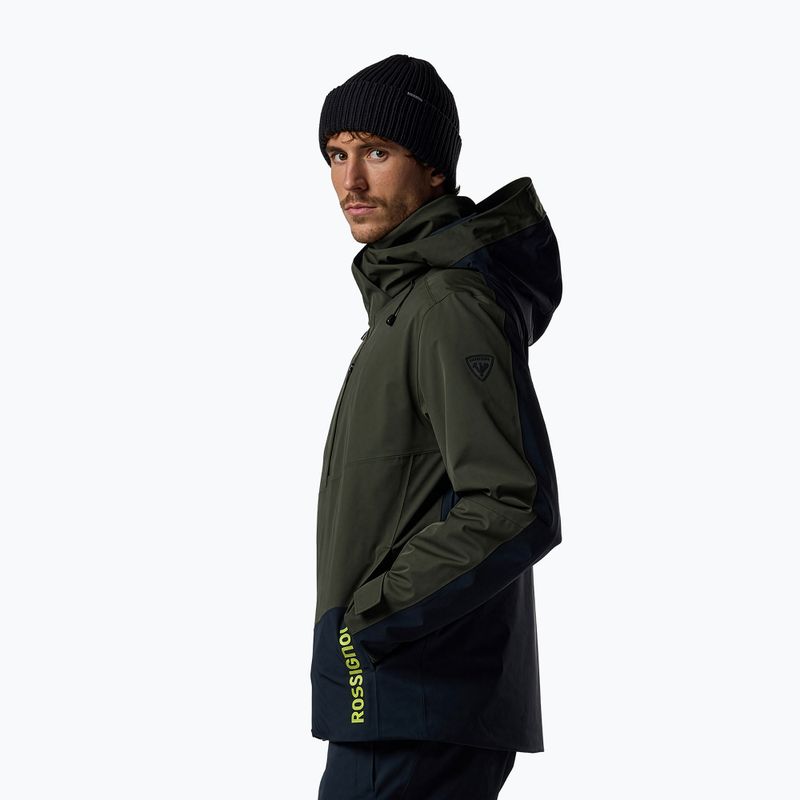 Giacca da sci da uomo Rossignol 4WS Blackside Insulated olive shadow/black 4