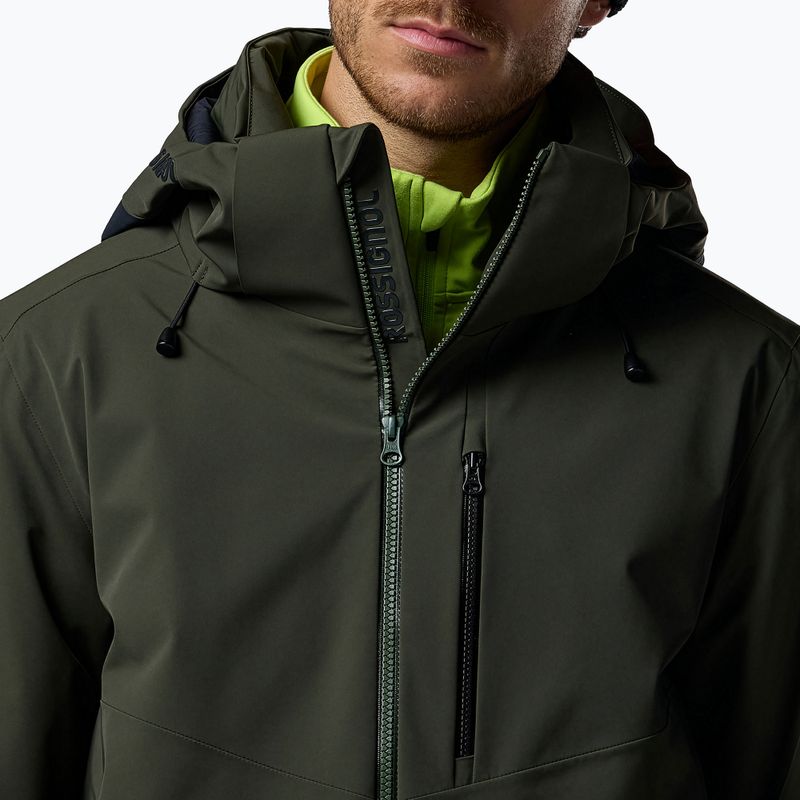 Giacca da sci da uomo Rossignol 4WS Blackside Insulated olive shadow/black 5