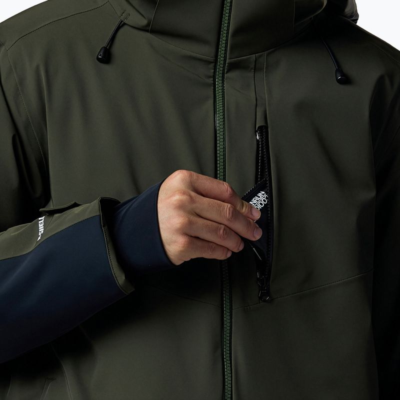 Giacca da sci da uomo Rossignol 4WS Blackside Insulated olive shadow/black 6