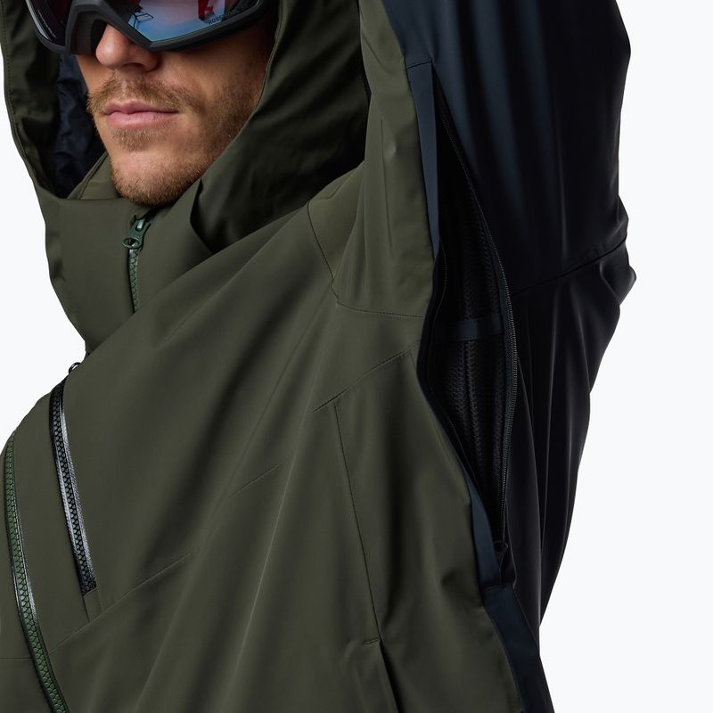Giacca da sci da uomo Rossignol 4WS Blackside Insulated olive shadow/black 14